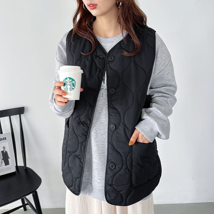 キルティングベスト | Outfitter lab | 詳細画像10 