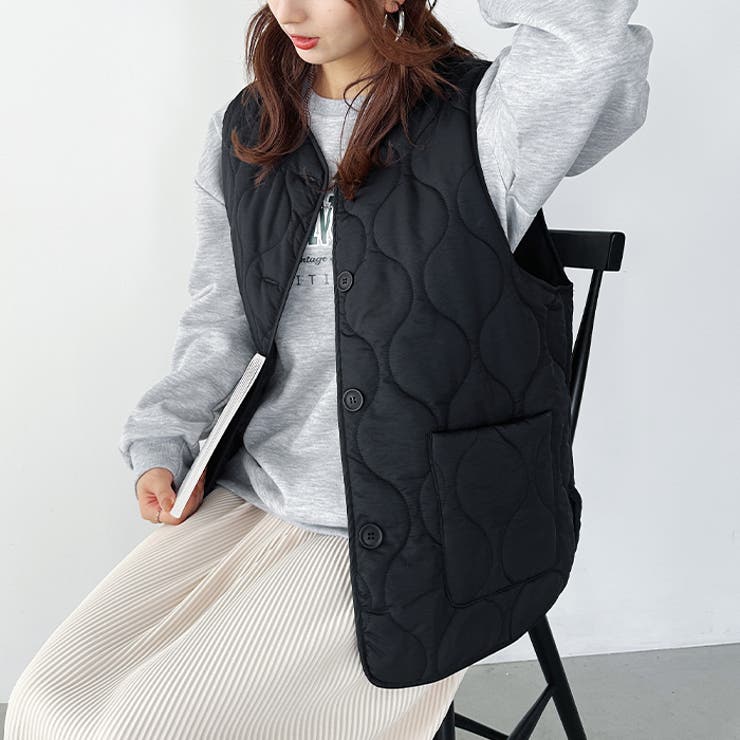 キルティングベスト | Outfitter lab | 詳細画像13 