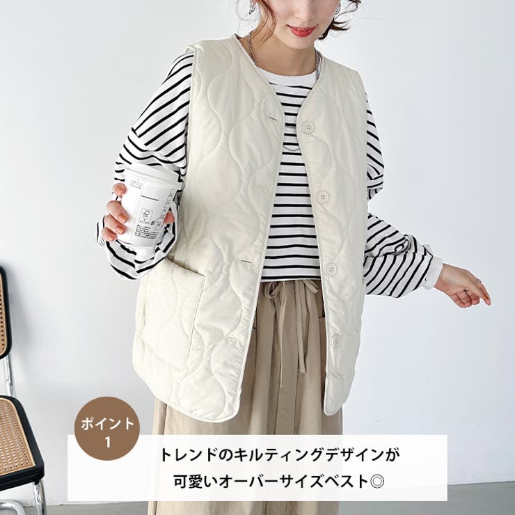 キルティングベスト | Outfitter lab | 詳細画像2 