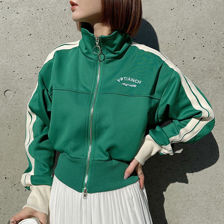 ラインショート丈トラックジャケット | Outfitter lab | 詳細画像16 