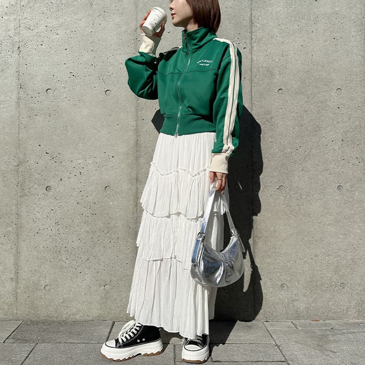 ラインショート丈トラックジャケット | Outfitter lab | 詳細画像19 