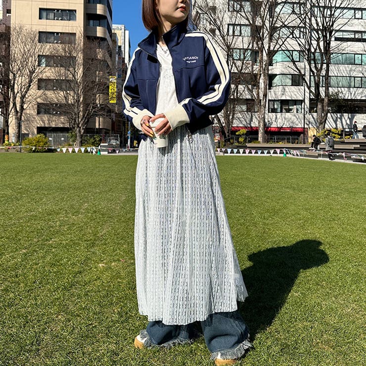 ラインショート丈トラックジャケット | Outfitter lab | 詳細画像24 