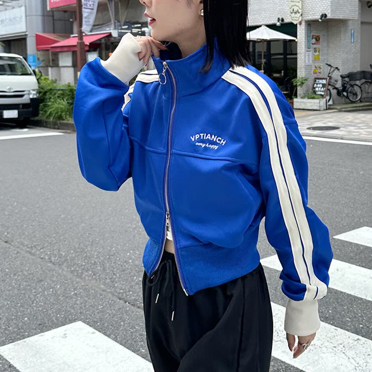 ラインショート丈トラックジャケット | Outfitter lab | 詳細画像26 