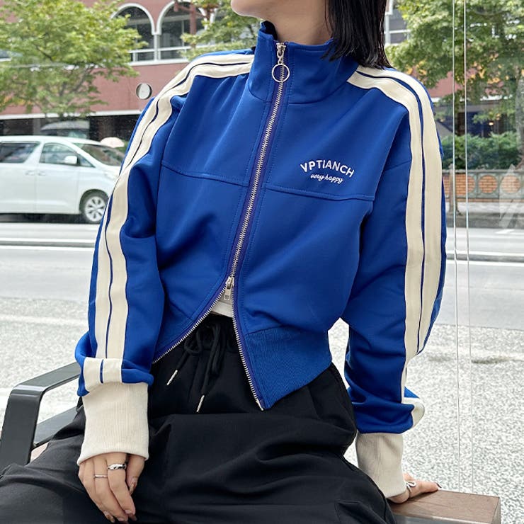 ラインショート丈トラックジャケット | Outfitter lab | 詳細画像28 