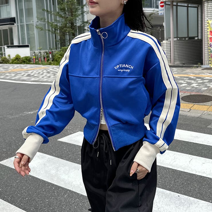 ラインショート丈トラックジャケット | Outfitter lab | 詳細画像29 