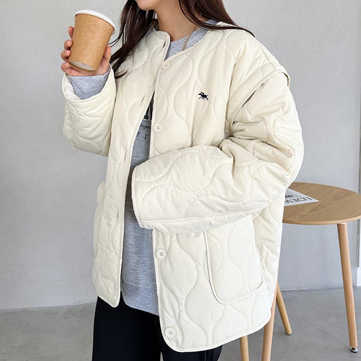 POLO CHAMPS/ポロチャンプス 別注 マルチウェイボアキルトジャケット | Outfitter lab | 詳細画像3 