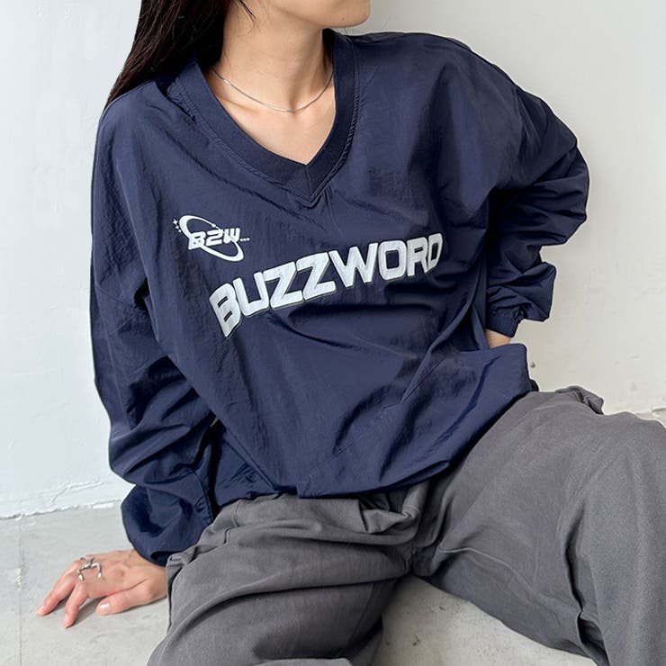 カレッジロゴ刺繍ナイロンプルオーバー[品番：OUTW0000723]｜Outfitter