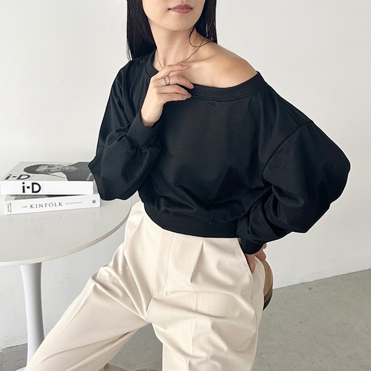 ワンショルダースウェットトップス | Outfitter lab | 詳細画像14 