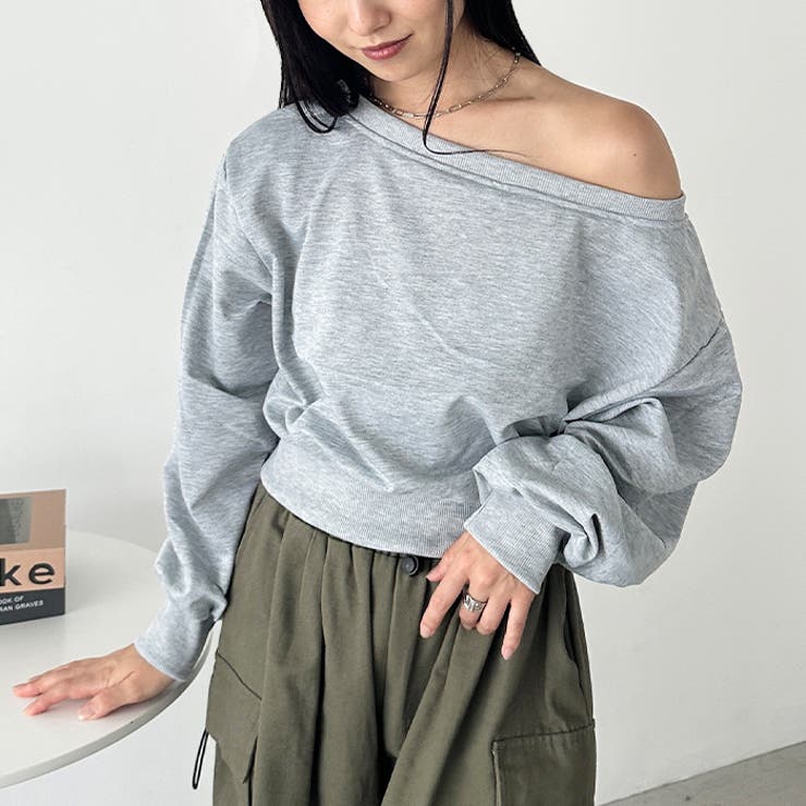 ワンショルダースウェットトップス | Outfitter lab | 詳細画像16 