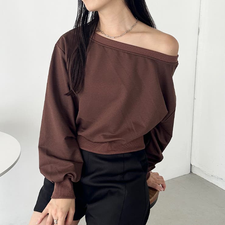 ワンショルダースウェットトップス | Outfitter lab | 詳細画像25 