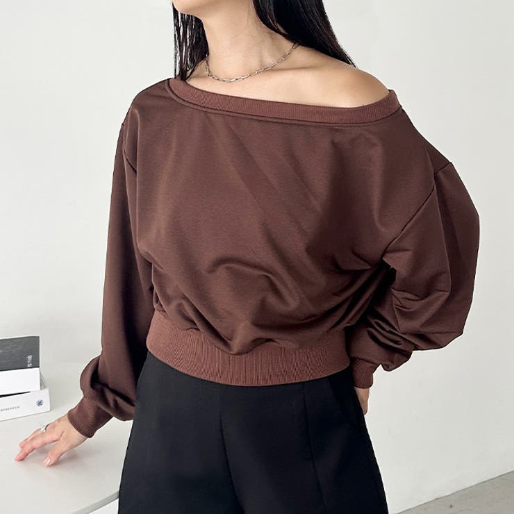 ワンショルダースウェットトップス | Outfitter lab | 詳細画像28 