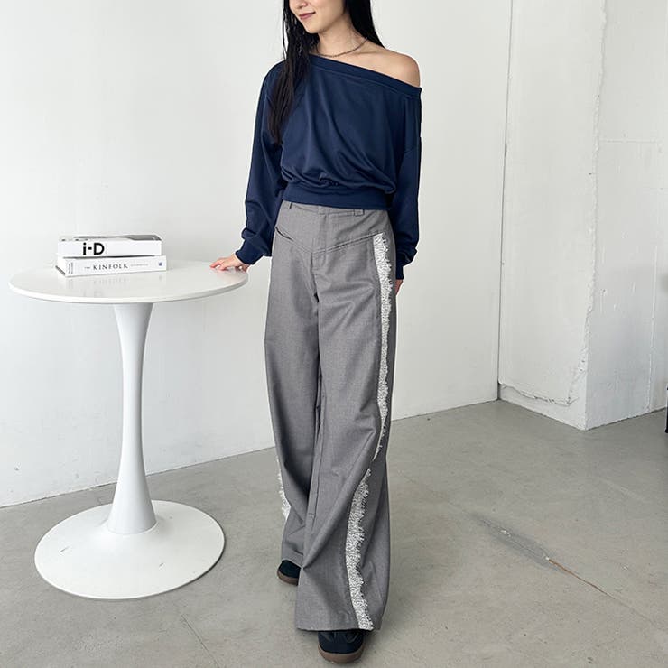 ワンショルダースウェットトップス | Outfitter lab | 詳細画像34 