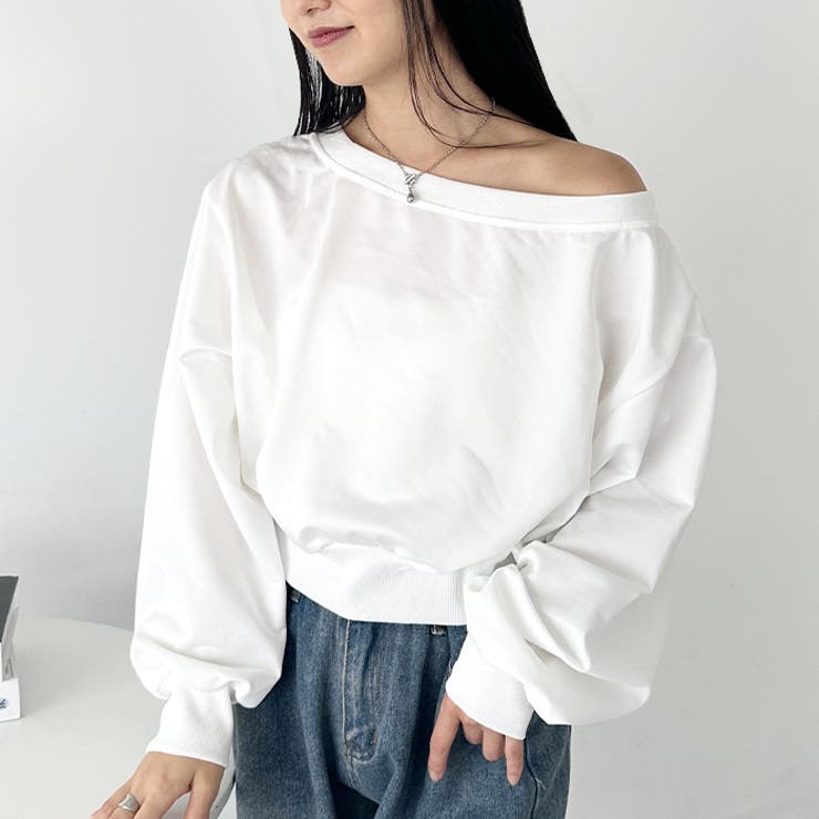ワンショルダースウェットトップス | Outfitter lab | 詳細画像5 