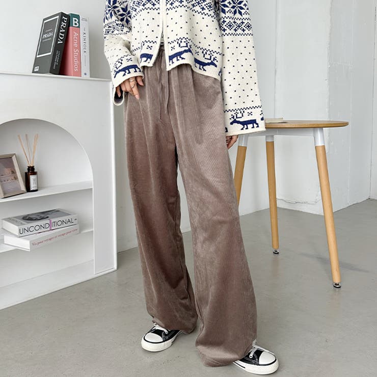 ベロアワイドイージーパンツ | Outfitter lab | 詳細画像10 