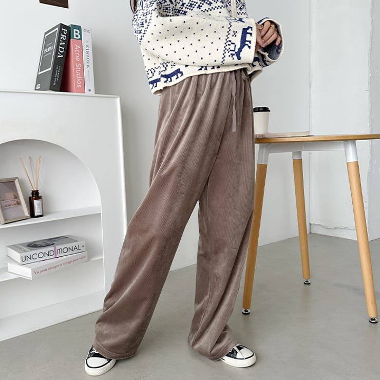 ベロアワイドイージーパンツ | Outfitter lab | 詳細画像11 