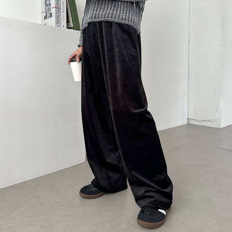 ベロアワイドイージーパンツ | Outfitter lab | 詳細画像7 
