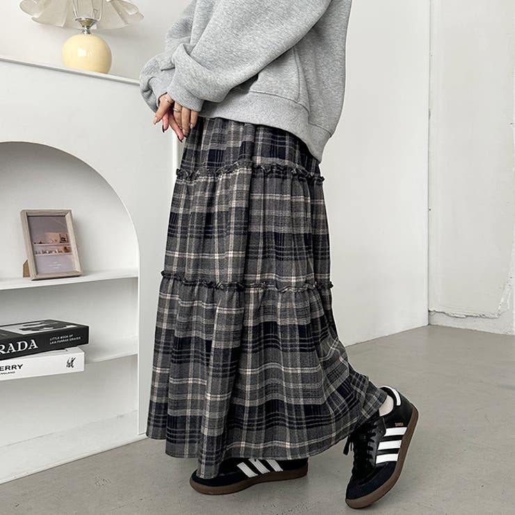 お値下げ❌タグ付UNITED ARROWSオーガンジー ティアードロングスカート お値下げ❌タグ付UNITED ARROWSオーガンジー ティアードロング