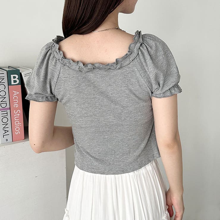 レースアップフロントリボントップス | Outfitter lab | 詳細画像12 