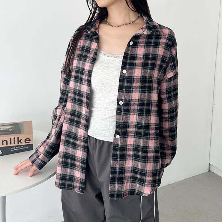 ルーズシルエットチェックネルシャツ[品番：OUTW0000627]｜Outfitter