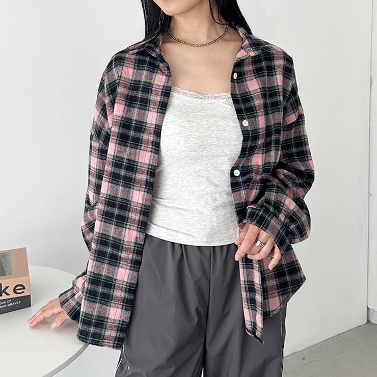 ルーズシルエットチェックネルシャツ[品番：OUTW0000627]｜Outfitter