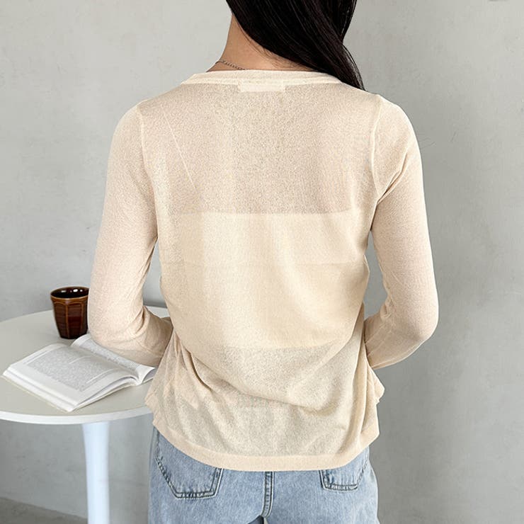 サイドシャーリングドロストシアートップス | Outfitter lab | 詳細画像12 