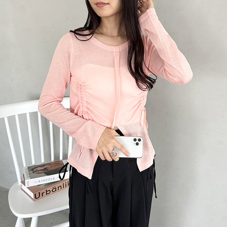 サイドシャーリングドロストシアートップス | Outfitter lab | 詳細画像19 