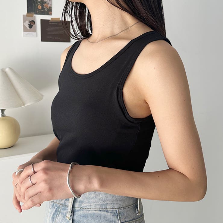 抗菌カップ付きタンクトップ | Outfitter lab | 詳細画像12 