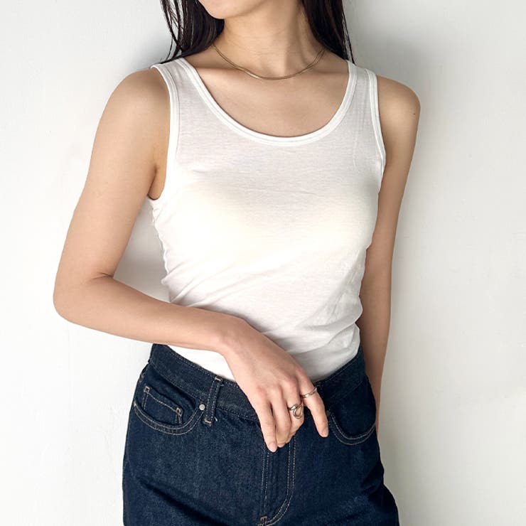 抗菌カップ付きタンクトップ | Outfitter lab | 詳細画像9 