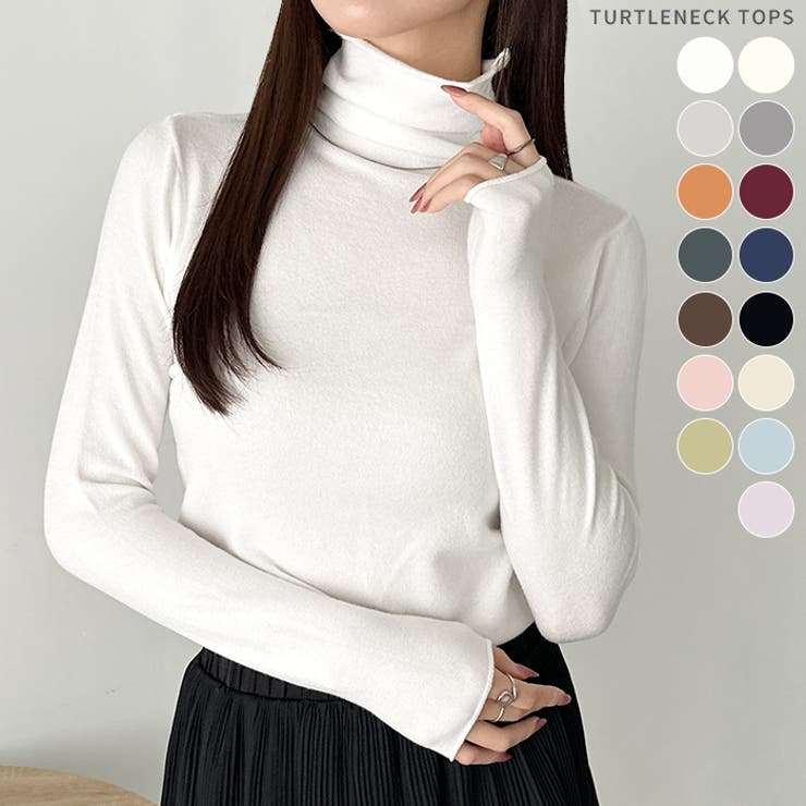 タートルネックトップス | Outfitter lab | 詳細画像1 
