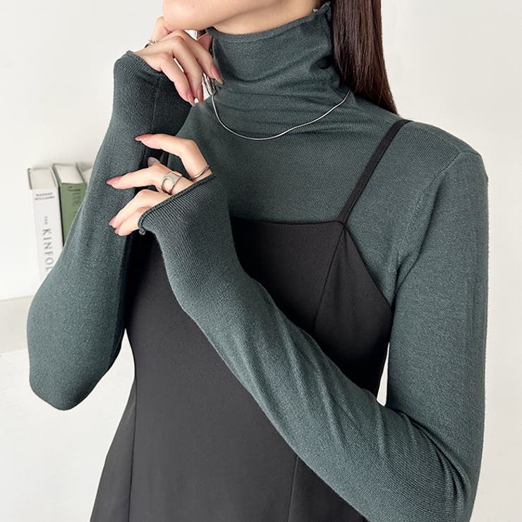 タートルネックトップス | Outfitter lab | 詳細画像10 