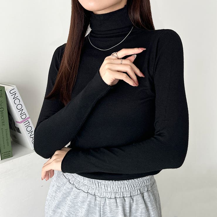 タートルネックトップス | Outfitter lab | 詳細画像6 