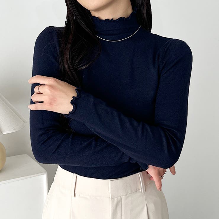 メロウフリル長袖トップス | Outfitter lab | 詳細画像15 