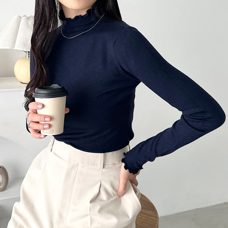 メロウフリル長袖トップス | Outfitter lab | 詳細画像19 