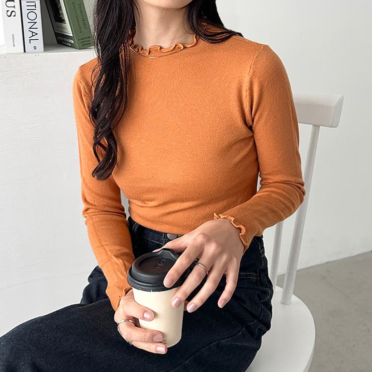 メロウフリル長袖トップス | Outfitter lab | 詳細画像29 