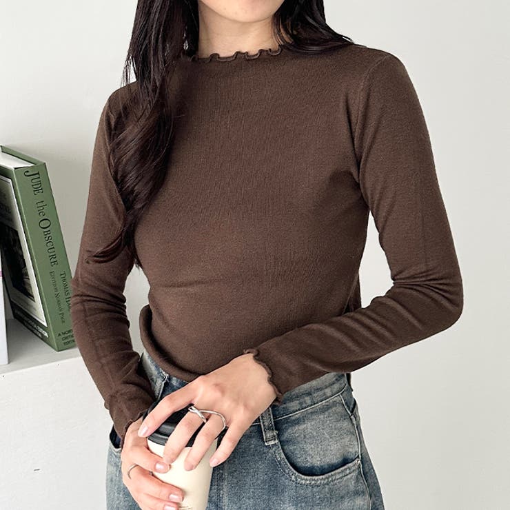 メロウフリル長袖トップス | Outfitter lab | 詳細画像32 