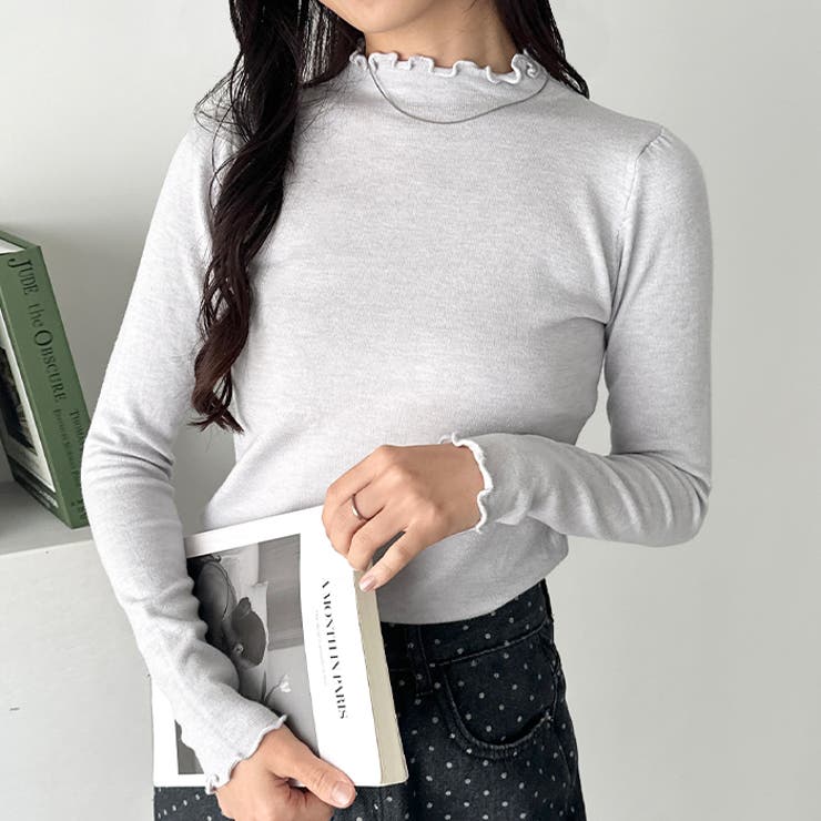 メロウフリル長袖トップス | Outfitter lab | 詳細画像45 