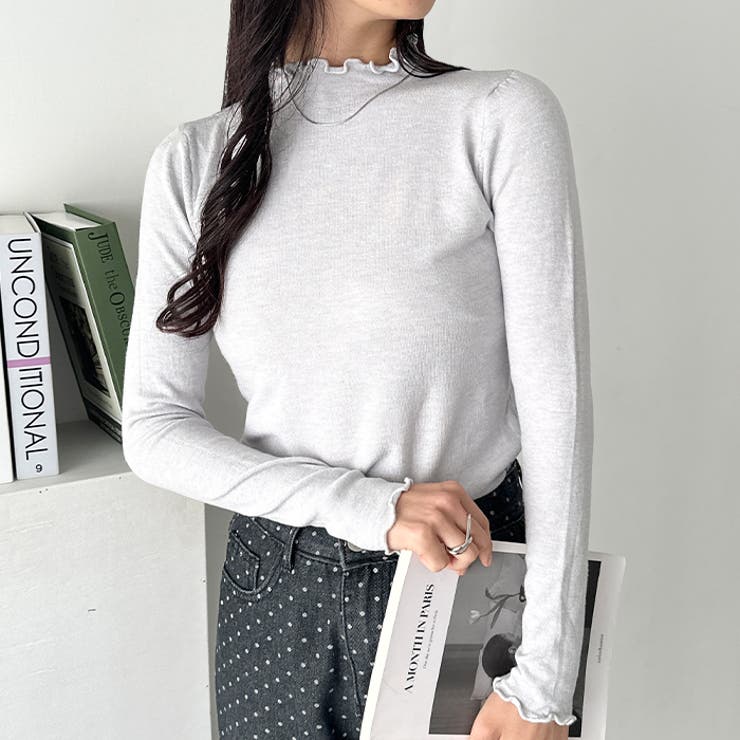 メロウフリル長袖トップス | Outfitter lab | 詳細画像46 