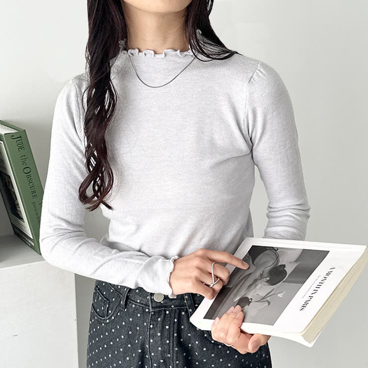 メロウフリル長袖トップス | Outfitter lab | 詳細画像49 