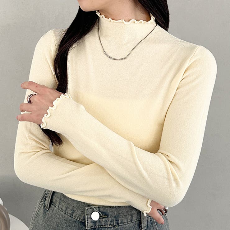 メロウフリル長袖トップス | Outfitter lab | 詳細画像60 