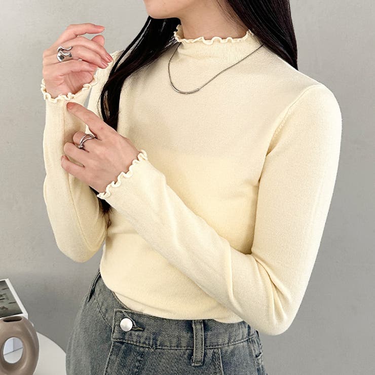 メロウフリル長袖トップス | Outfitter lab | 詳細画像61 