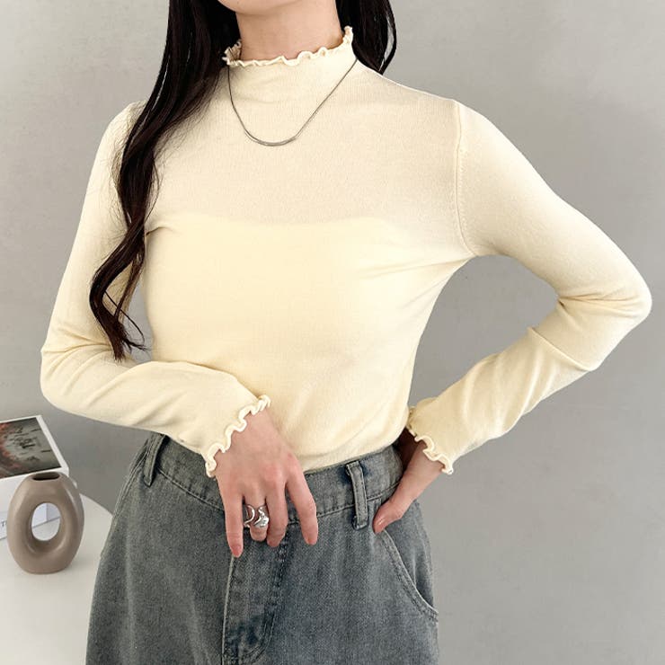 メロウフリル長袖トップス | Outfitter lab | 詳細画像62 