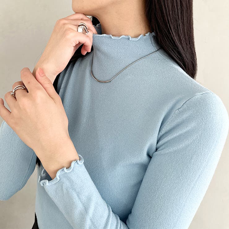 メロウフリル長袖トップス | Outfitter lab | 詳細画像65 