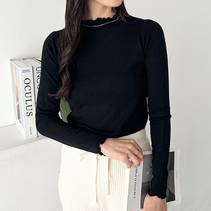 メロウフリル長袖トップス | Outfitter lab | 詳細画像9 