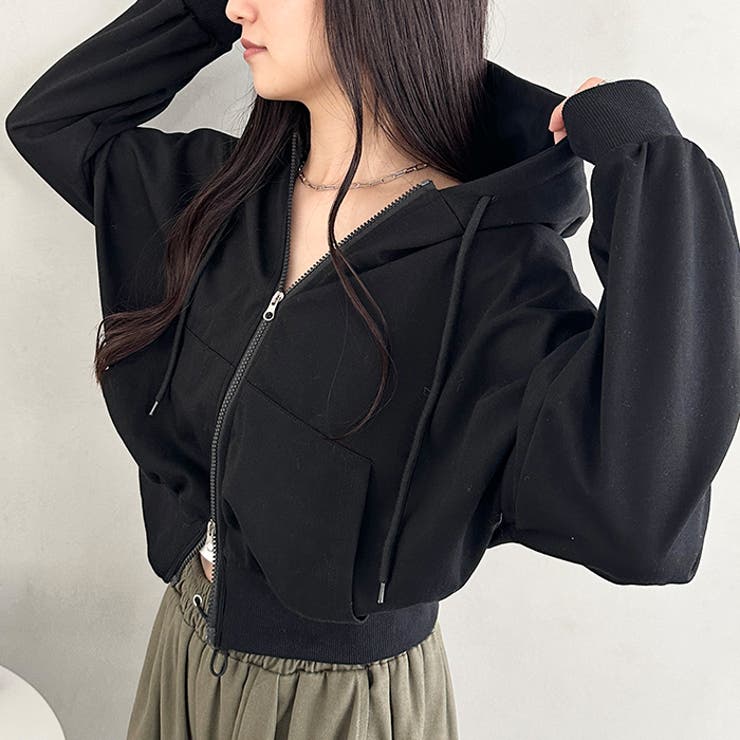 ダブルジップショートパーカー | Outfitter lab | 詳細画像11 