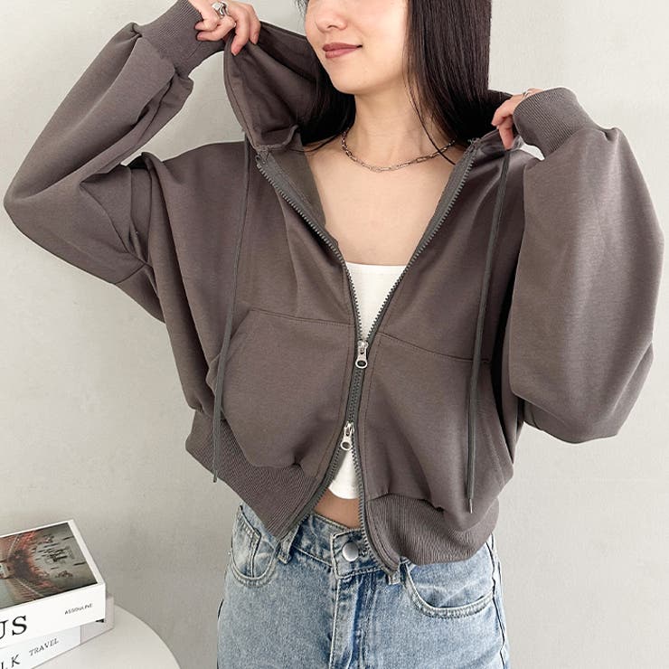 ダブルジップショートパーカー | Outfitter lab | 詳細画像17 