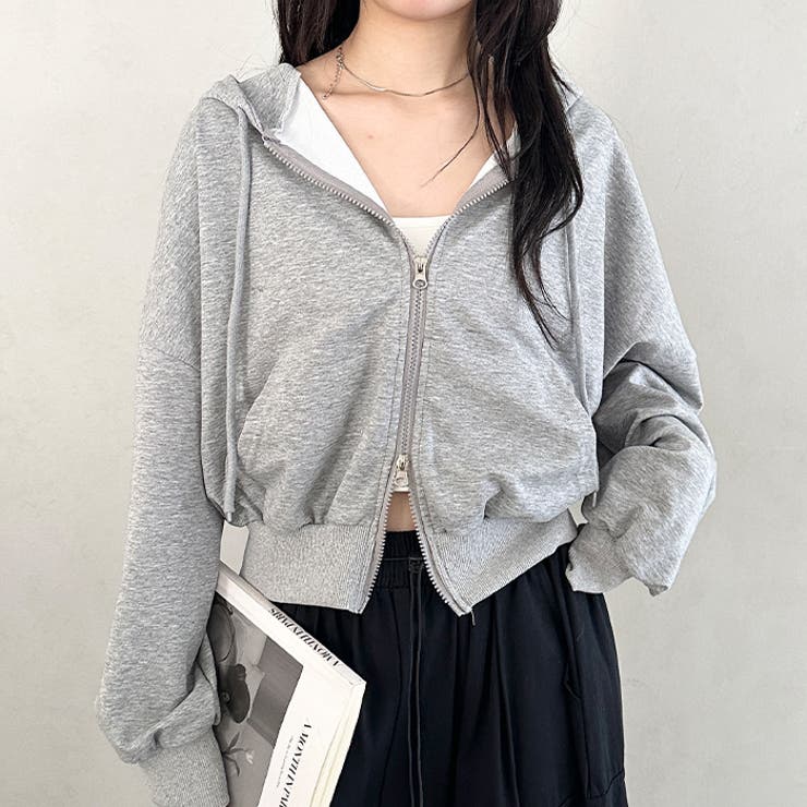 ダブルジップショートパーカー | Outfitter lab | 詳細画像5 