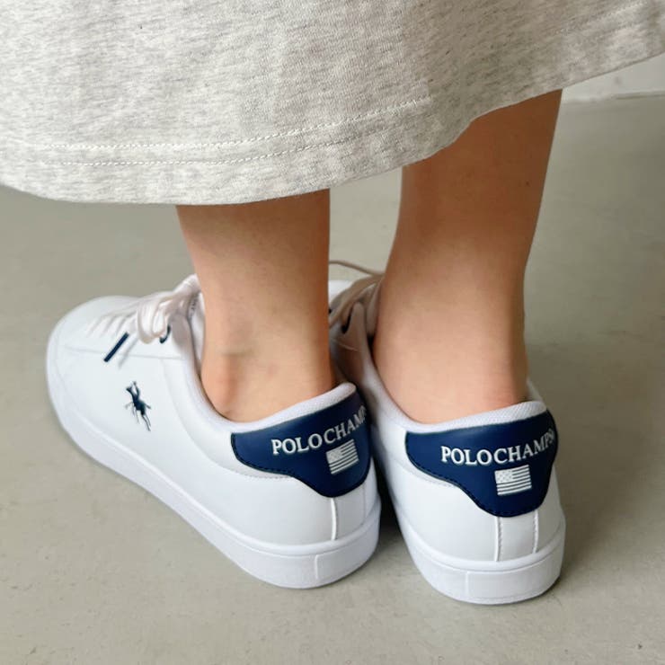 POLOCHAMPS / ワンポイント刺繍 コートスニーカー | Outfitter lab | 詳細画像19 