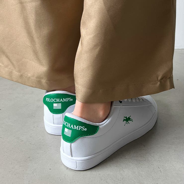 POLOCHAMPS / ワンポイント刺繍 コートスニーカー | Outfitter lab | 詳細画像24 