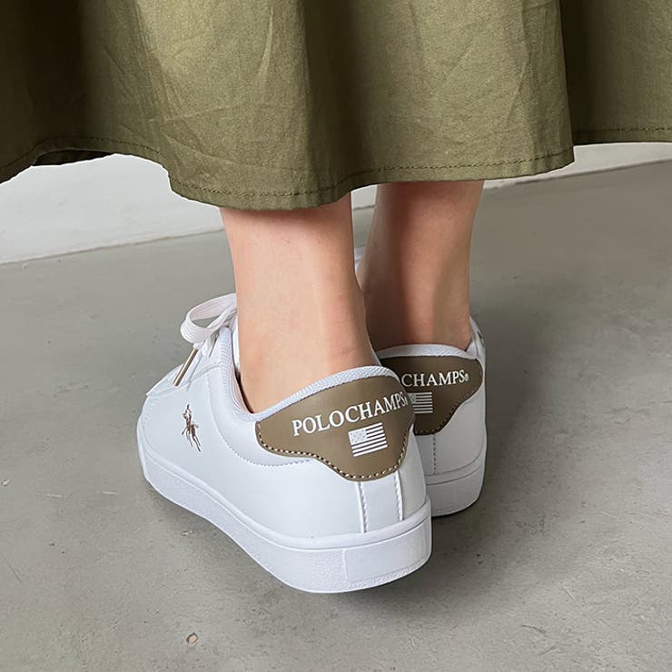 POLOCHAMPS / ワンポイント刺繍 コートスニーカー | Outfitter lab | 詳細画像9 