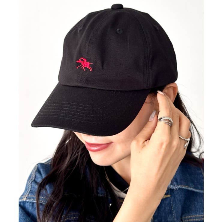 ブラック | POLOCHAMPS LOW CAP | Outfitter lab